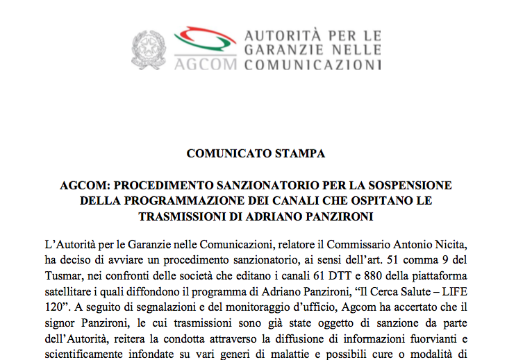 Interviste di Adriano Panzironi - Ernesto De Simone con il Life 120 ha  risolto ipertensione, epistassi, reflusso e herpes